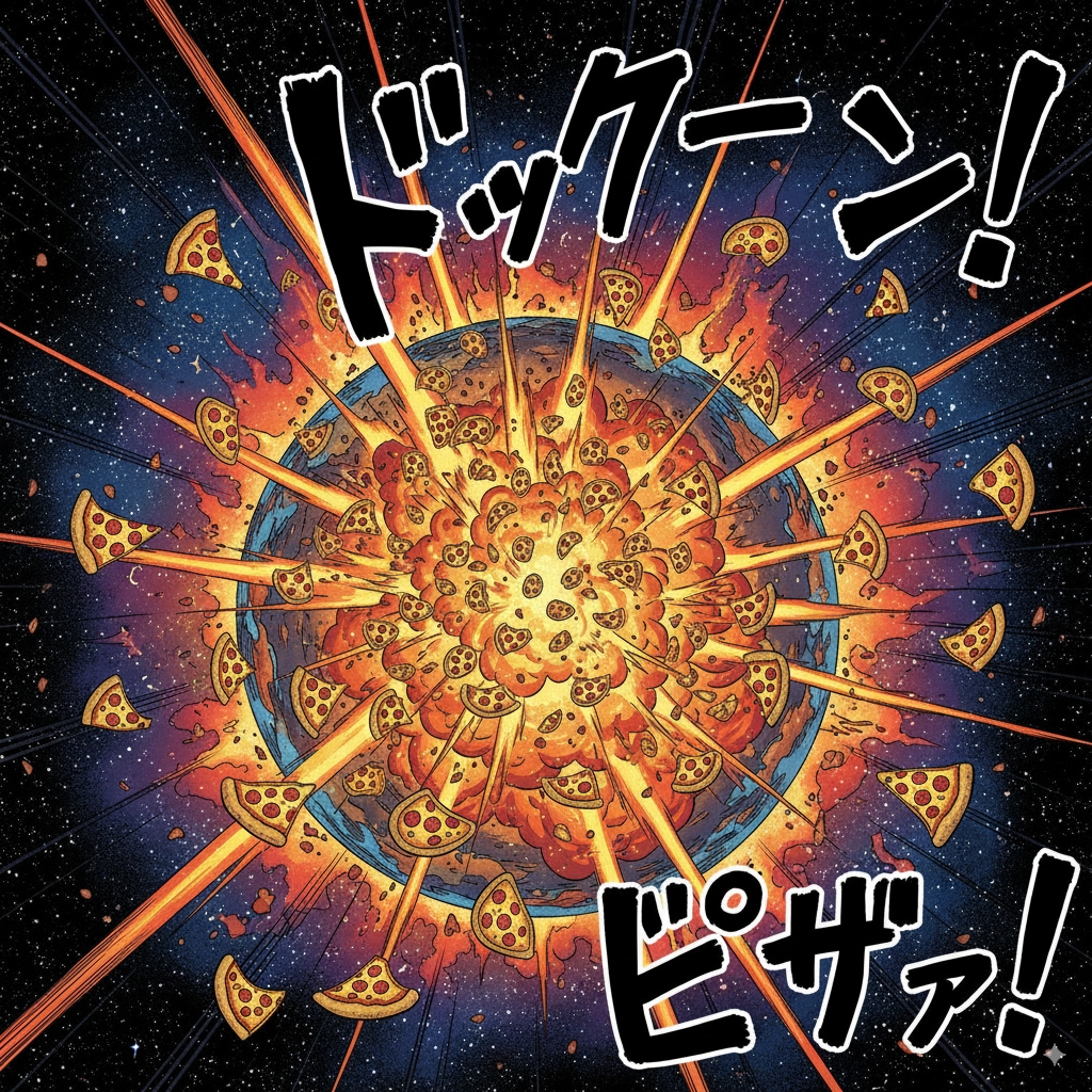 🦊⛩️ジ エンド オブ おピッツァメイド稲荷神社⛩️🦊〜Nano Bananaを添えて〜