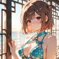 泳がないの？ 3枚目