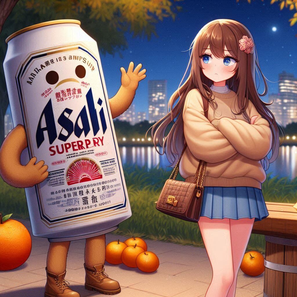 (問題)お金はあるビール君とお金のいらない女の子