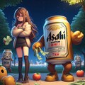 (問題)お金はあるビール君とお金のいらない女の子 3枚目