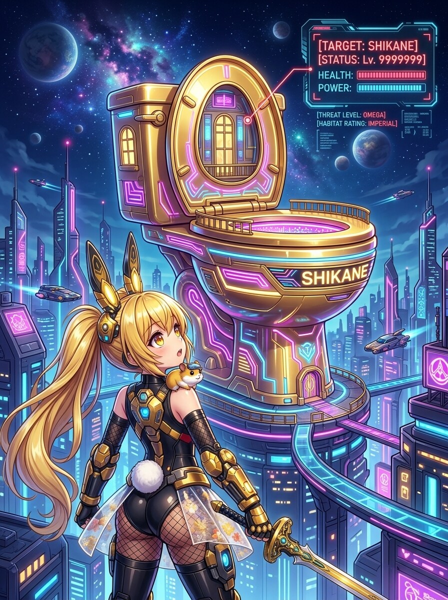 [がぞうどうぞ]黄金の便器