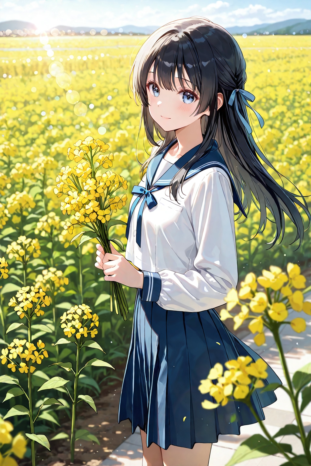 菜の花(BONSAI)(3) | の人気AIイラスト・グラビア