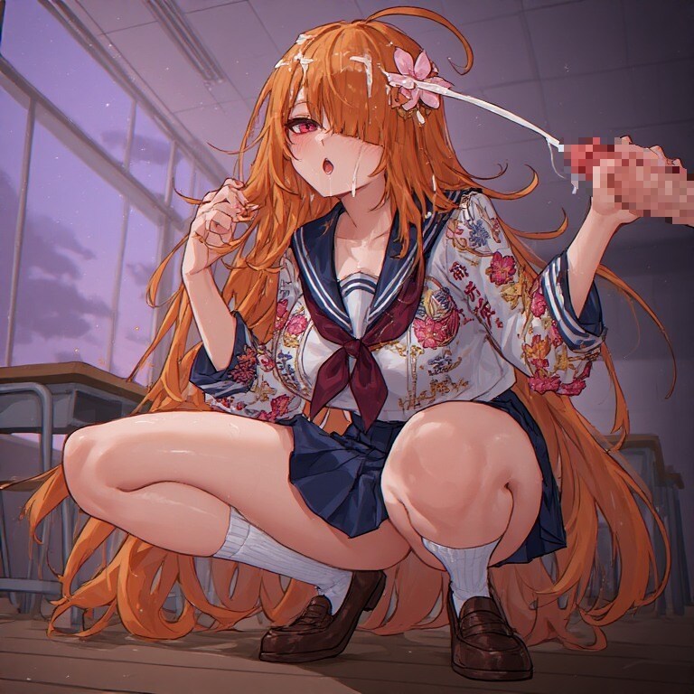 放課後の教室で。。。を全力で変なのにしてみた