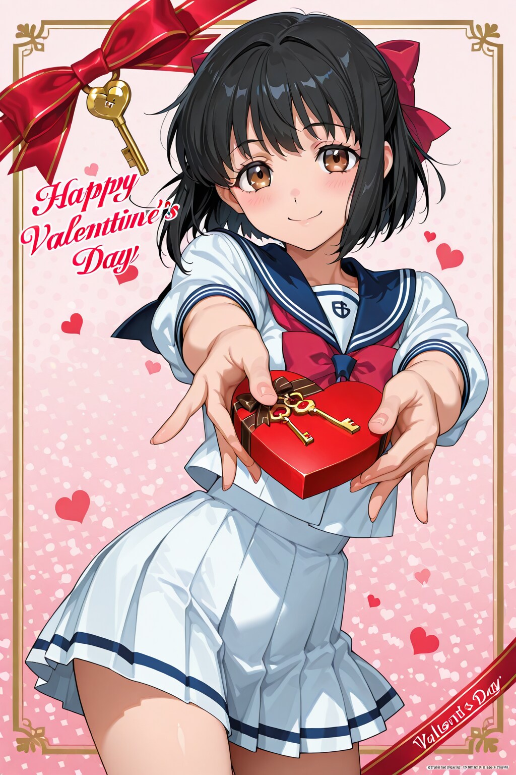 バレンタインカード