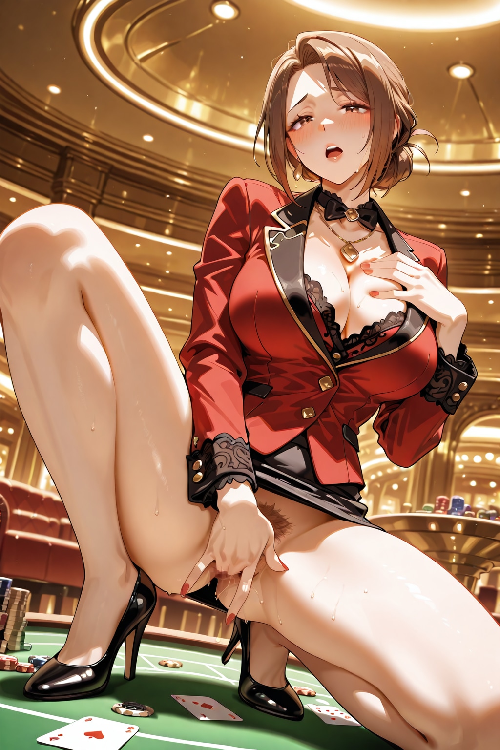 人妻お姉さん　カジノディーラー7