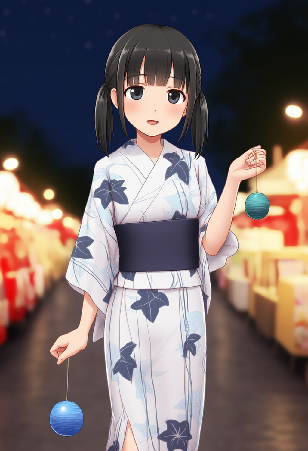 夏祭り 浴衣 縁日 線香花火 エロゲのイベントのような理想