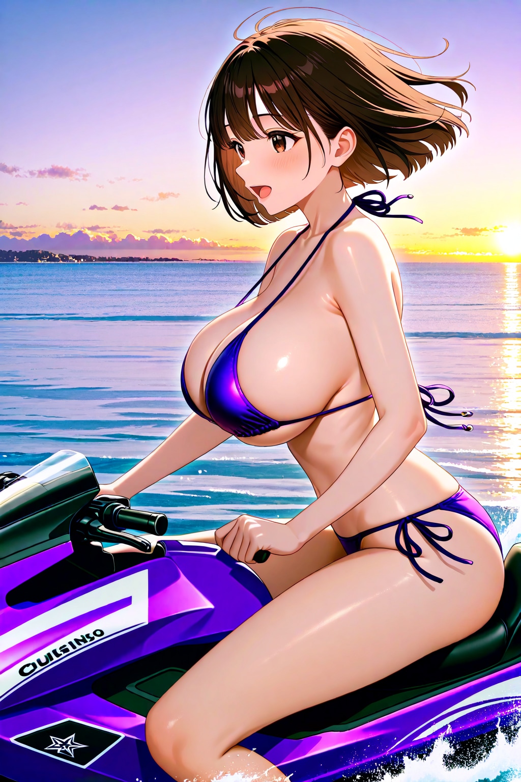 水上バイクのアキちゃん