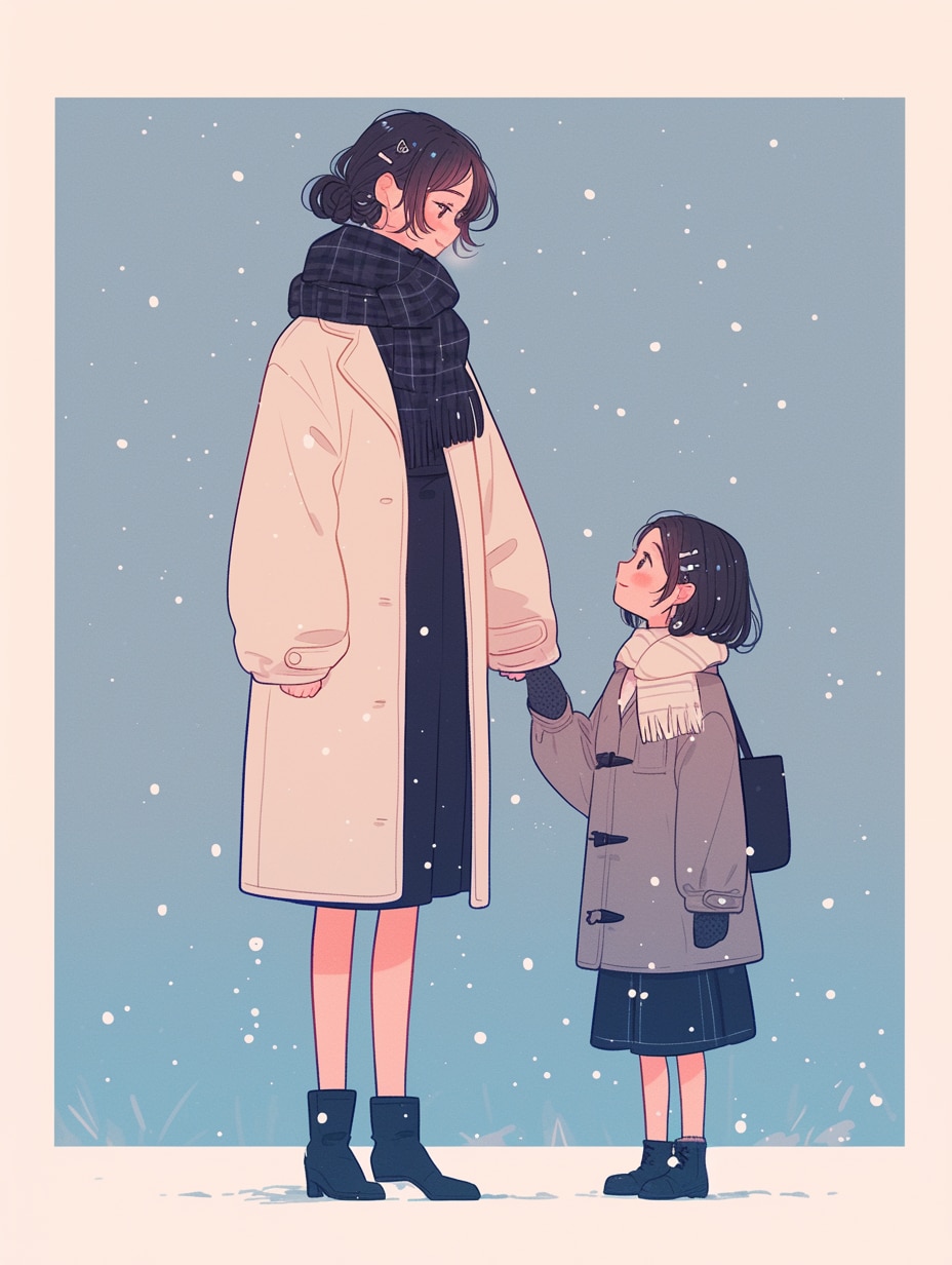 母と娘230 | の人気AIイラスト・グラビア