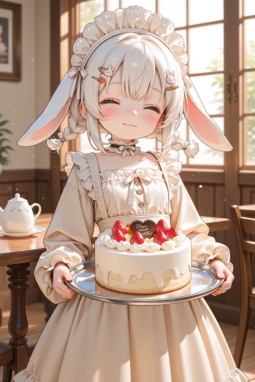 御主人しゃま、お召し上がれっ♡ | の人気AIイラスト・グラビア