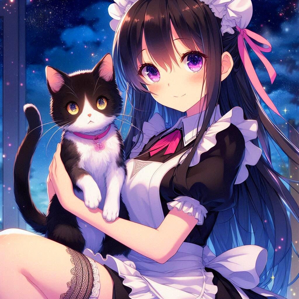 子猫とメイドな、うちの子★その2-2(6枚)
