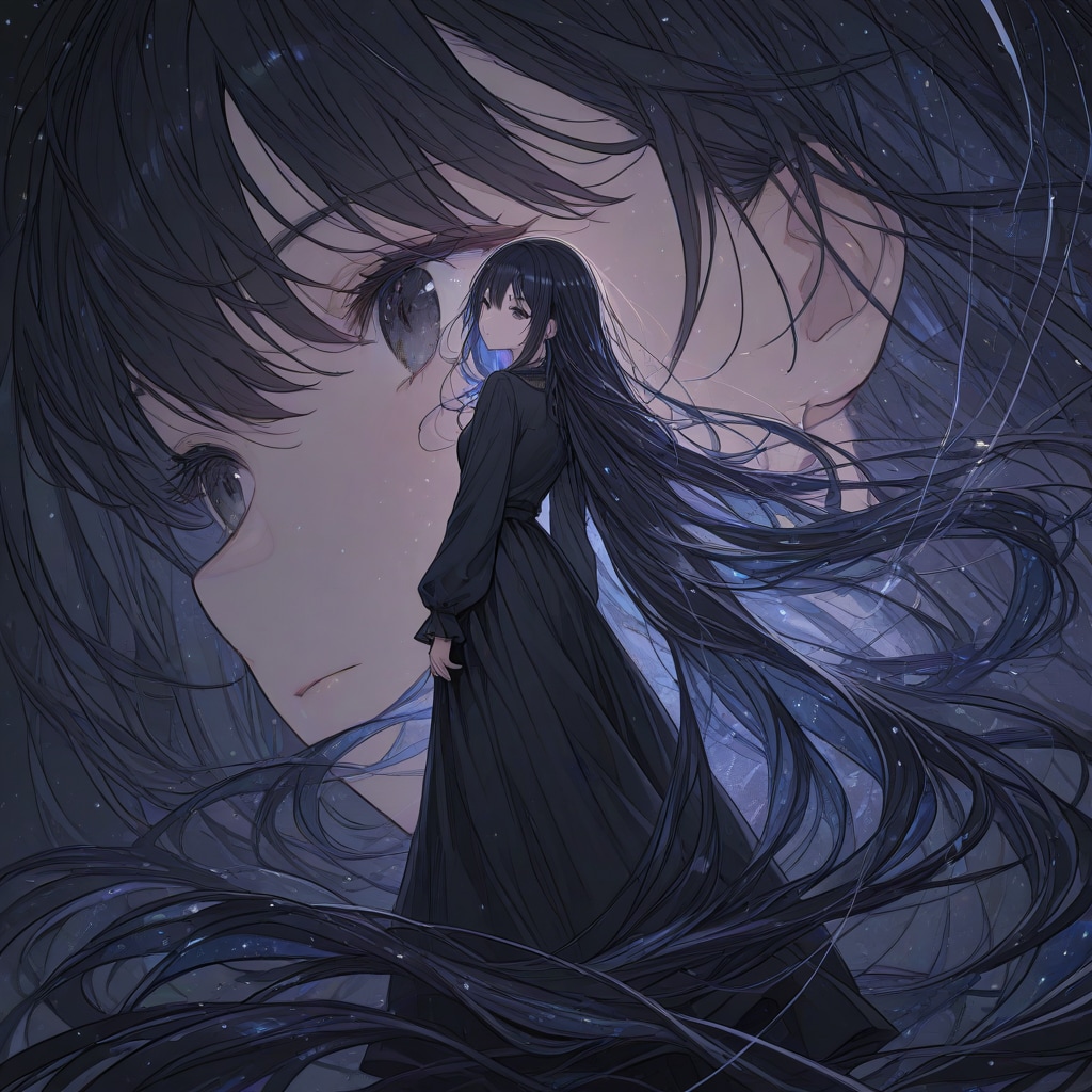 宵闇 | の人気AIイラスト・グラビア