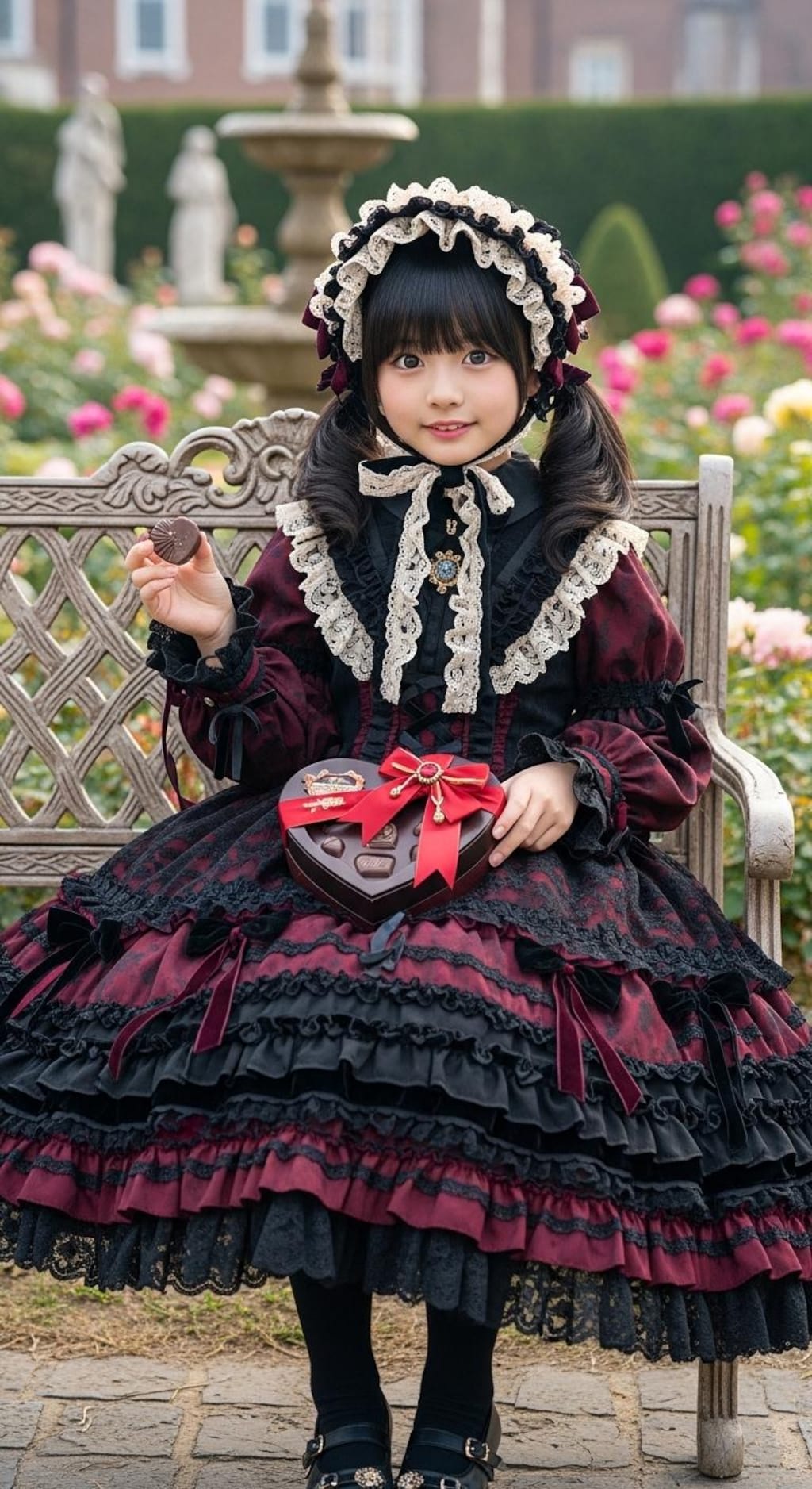 ヴァレンティヌス低年齢ゴスロリ好きのお兄様へ003《チョコをどうぞ》