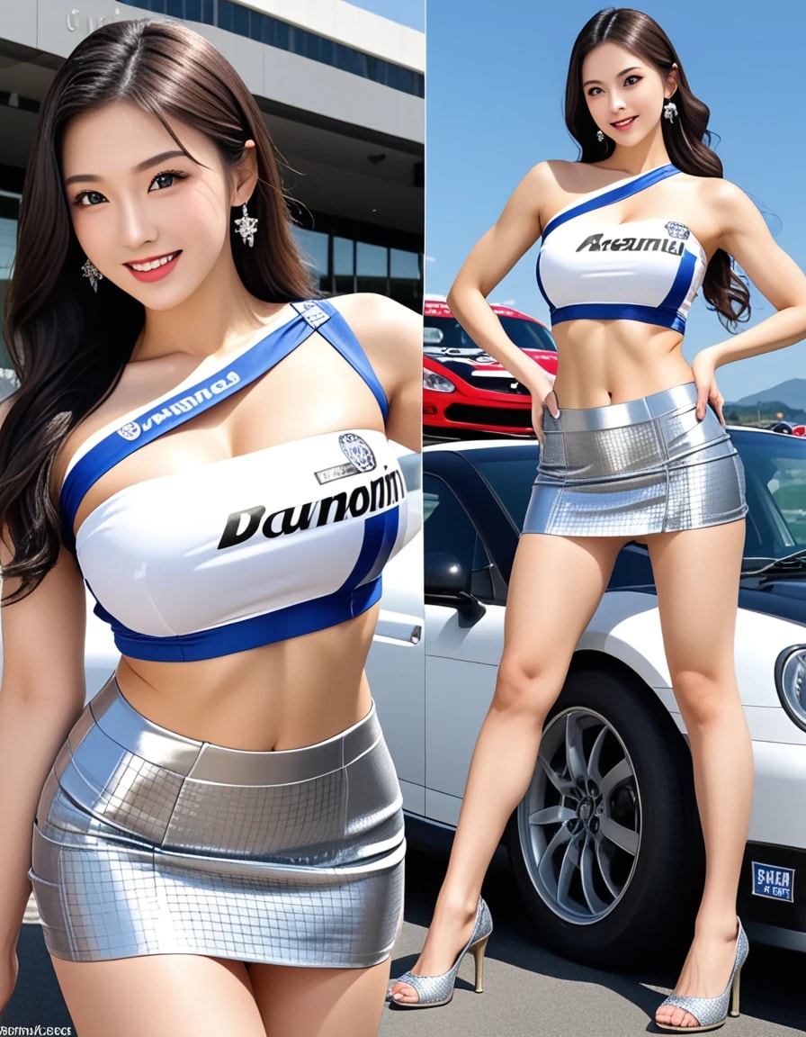 レースクイーンのお姉さまたち