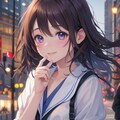 下校時の再会 3枚目