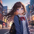 下校時の再会 2枚目