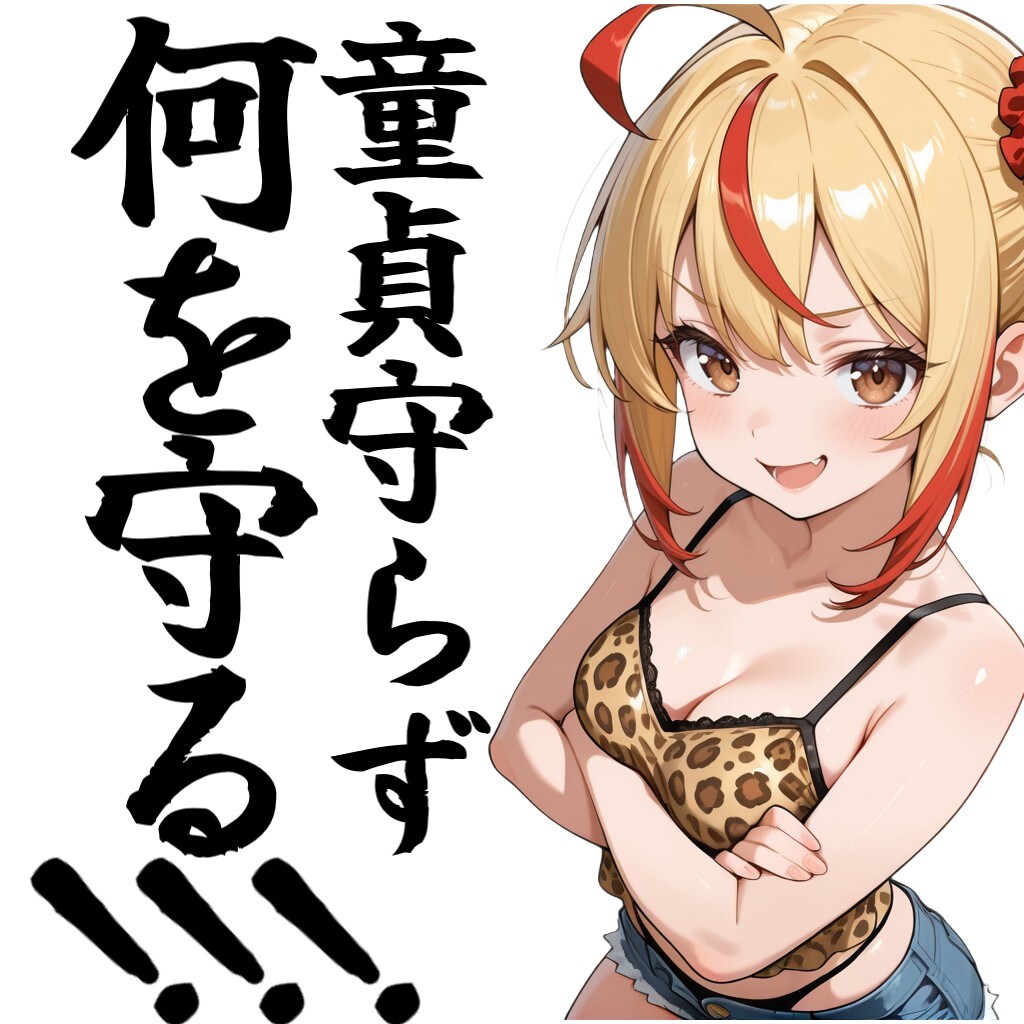童貞守らず何を守る!!!