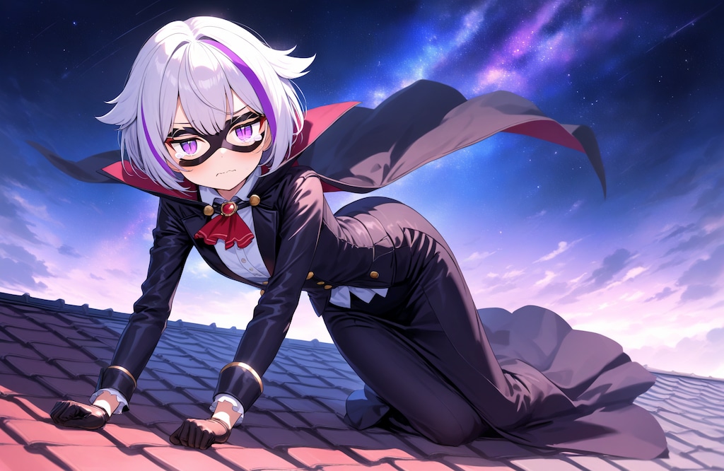 腰が抜けたジト目ちゃん