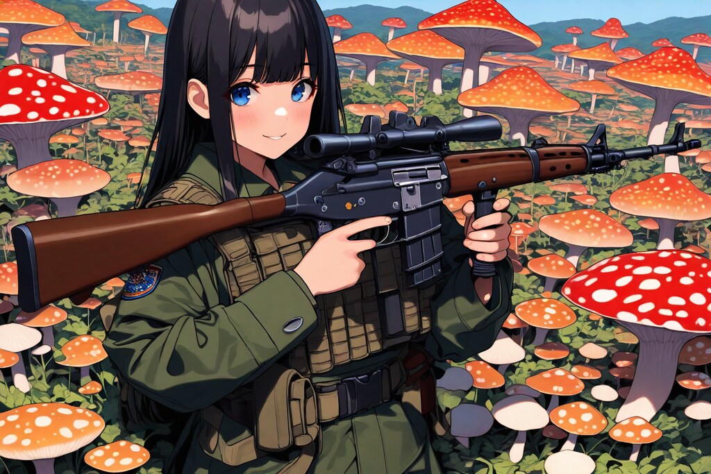 キノコ､茸側傭兵の娘さん