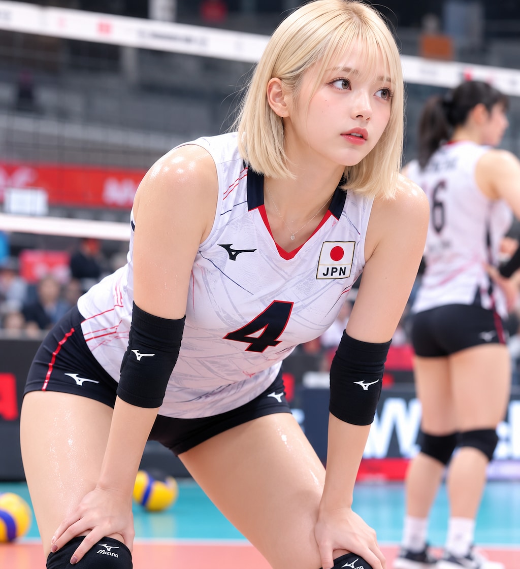 女子バレーボール日本代表風ユニフォーム