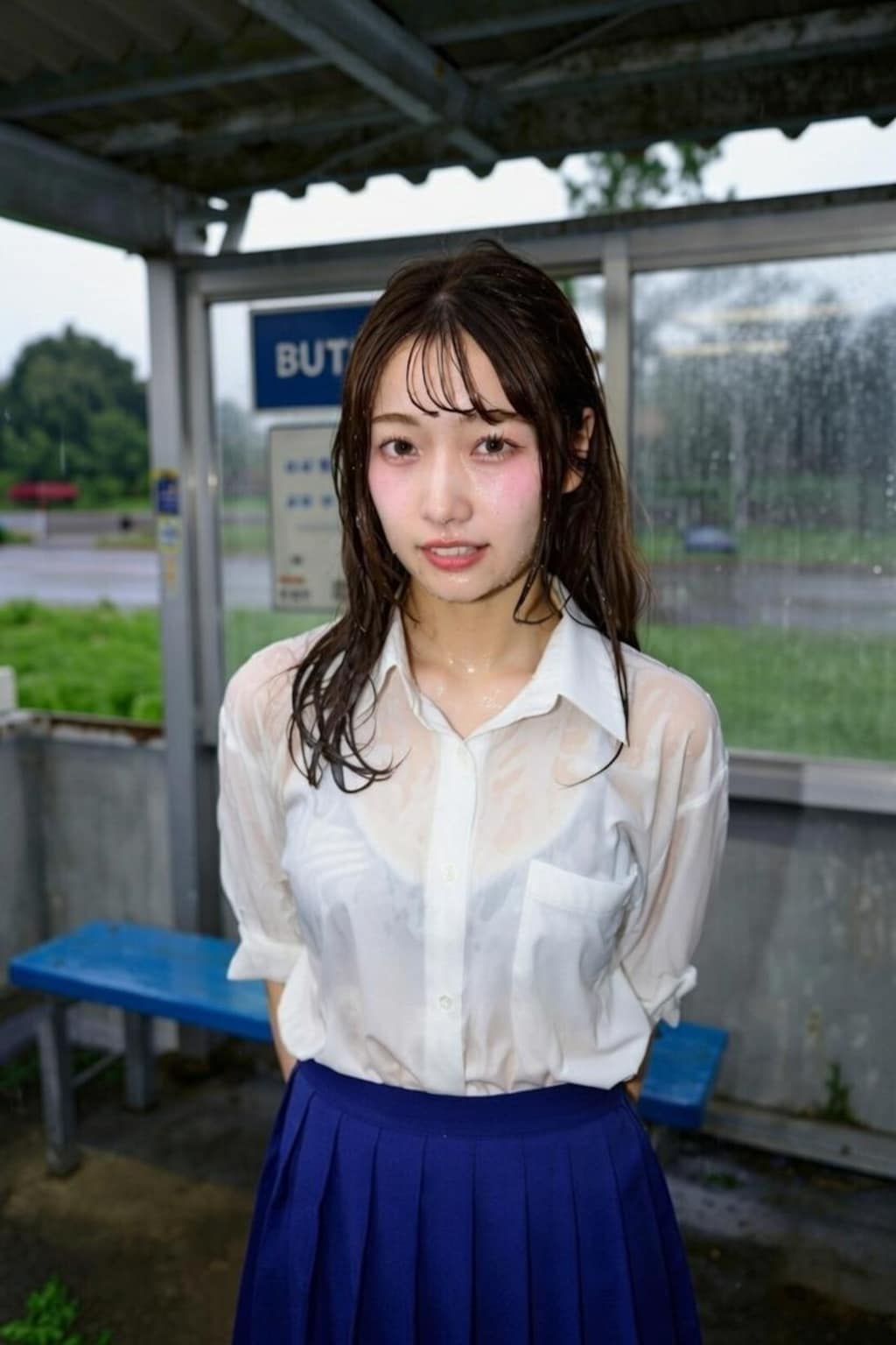 濡れ透けJk2