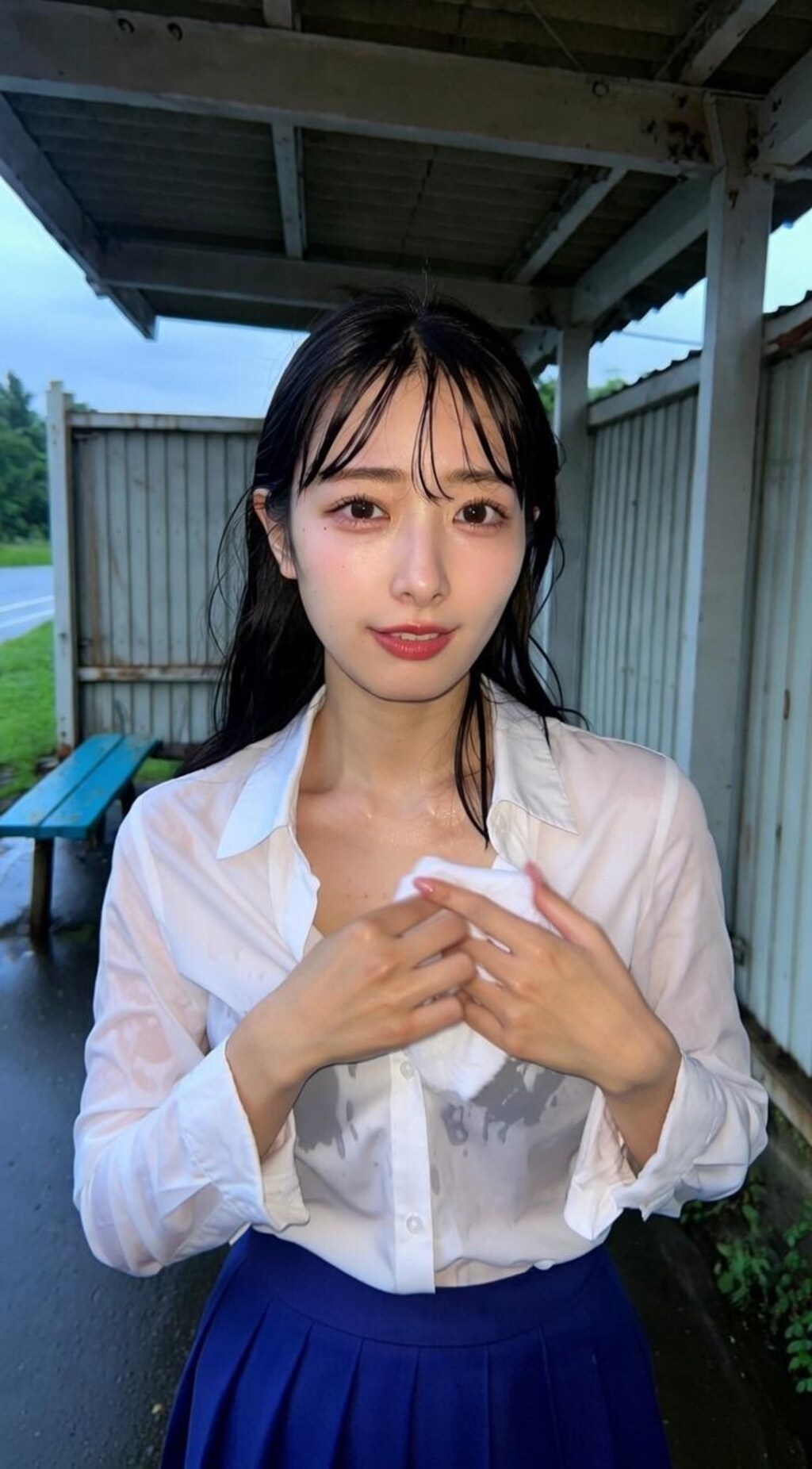 濡れ透けJk2