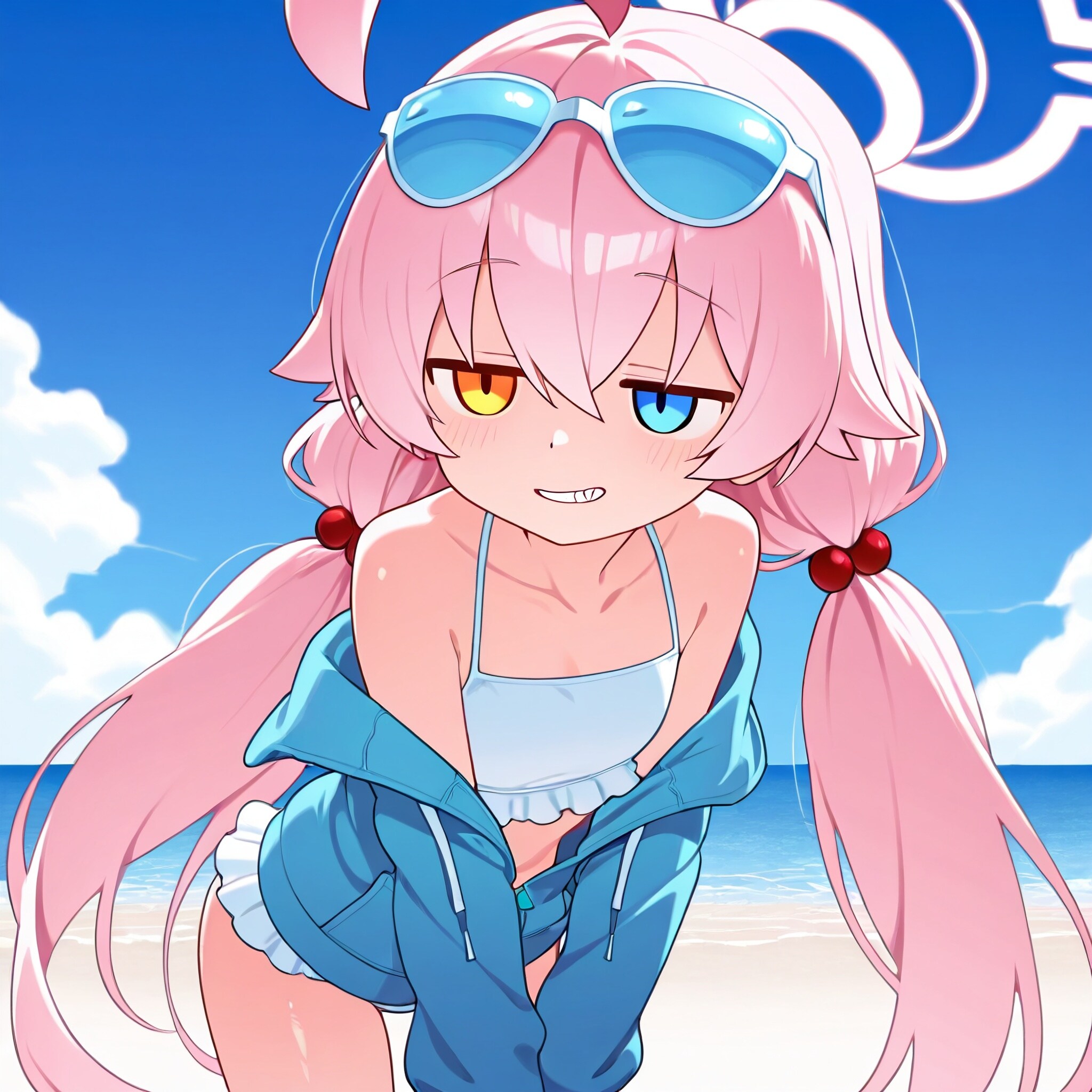 水着のホシノ先輩