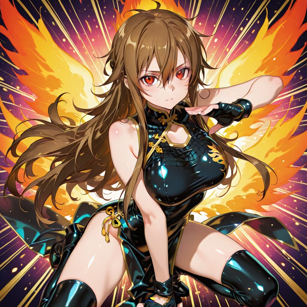 チャイナドレス格闘家