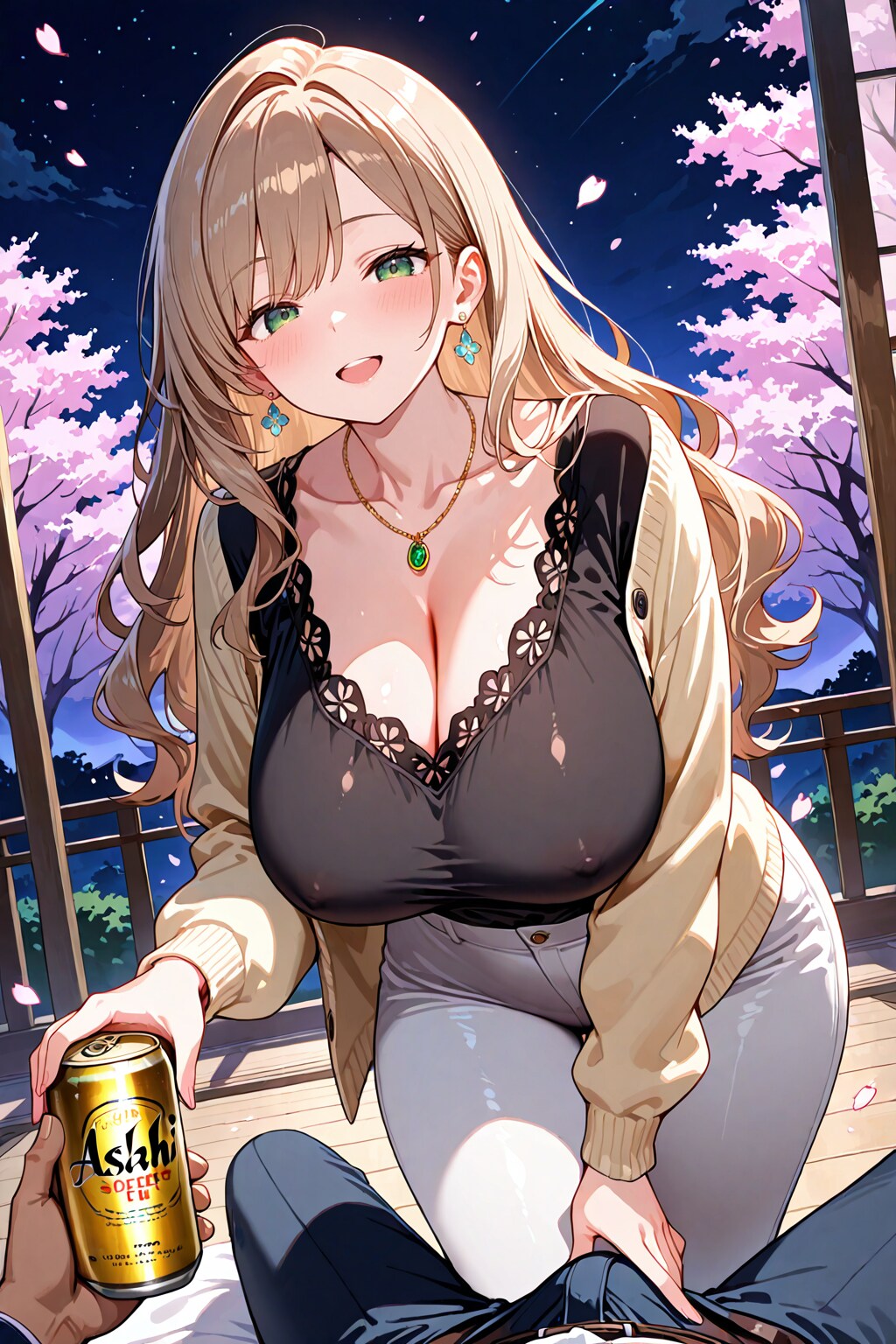 【がぞうどうぞ】ビール片手に夜桜を見に行きましょう