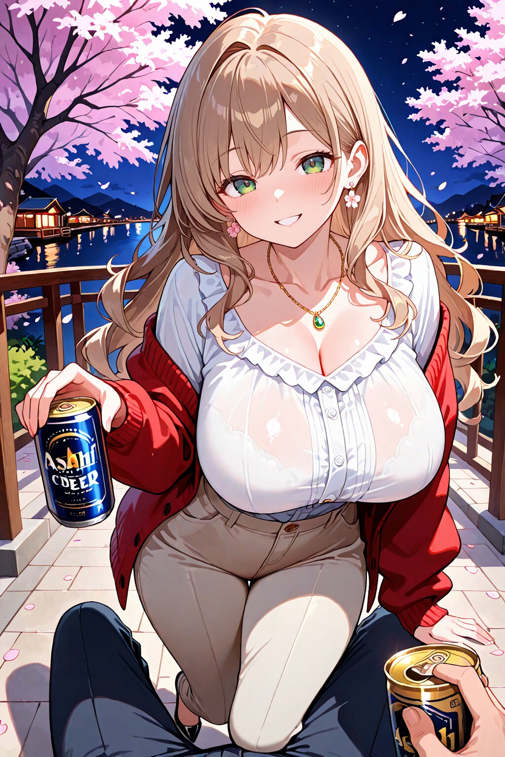 【がぞうどうぞ】ビール片手に夜桜を見に行きましょう