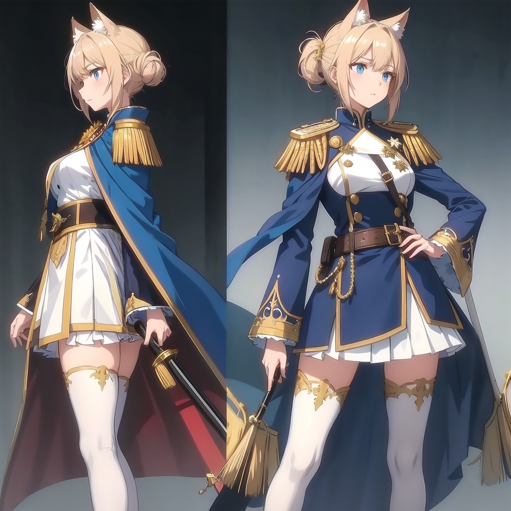 猫ジェネラル | の人気AIイラスト・グラビア