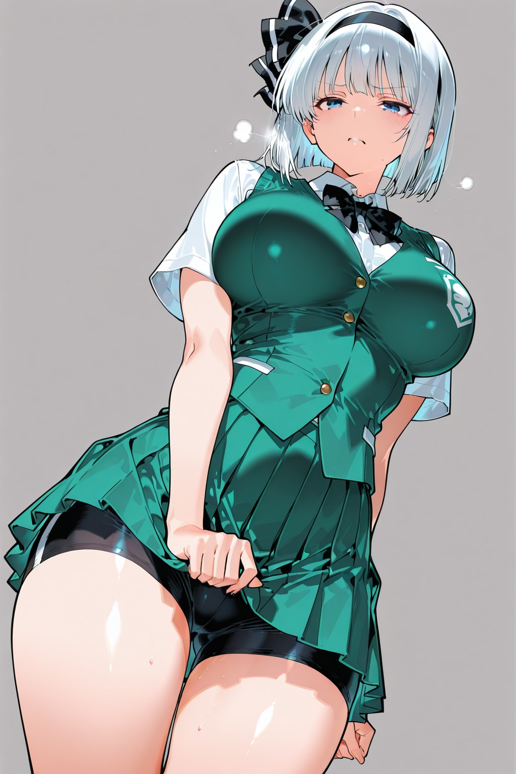 スパッツ穿いてるからって見られてイイわけじゃありません！