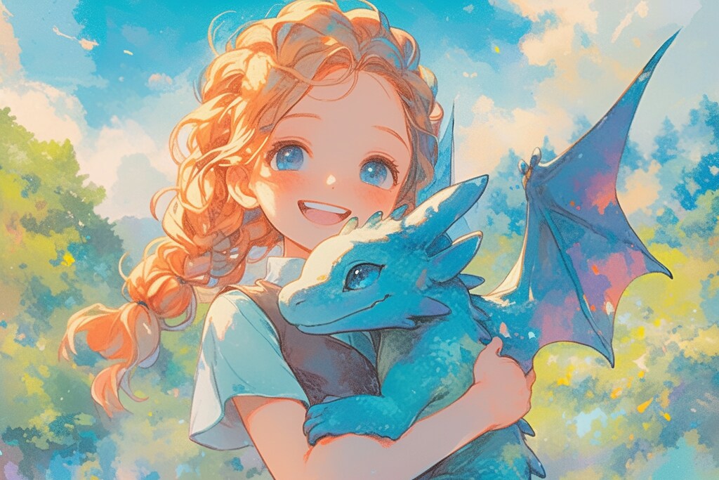 ドラゴンと少女（竜騎士）08