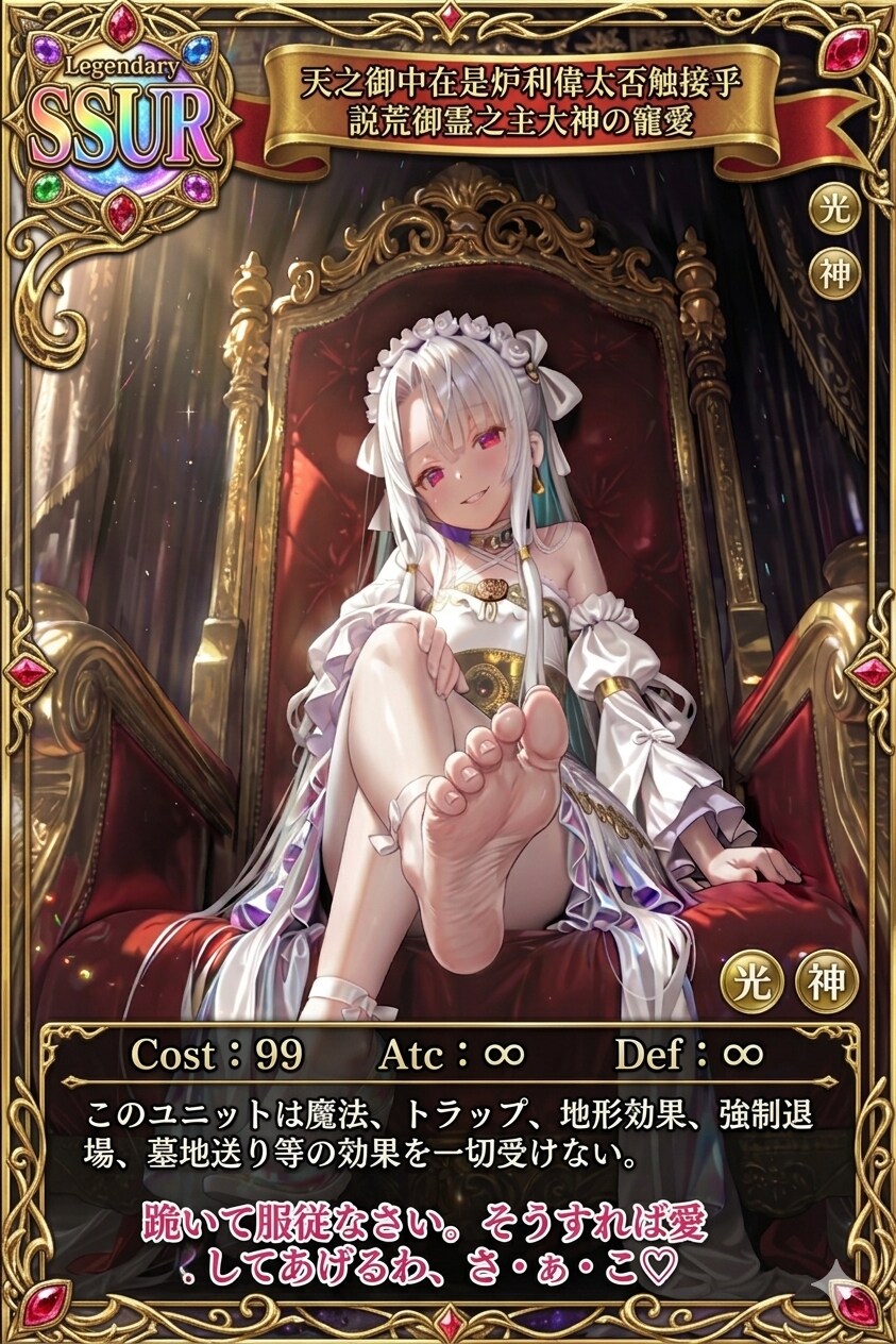 天之御中在是炉利偉太否触接乎説荒御霊之主大神の寵愛 | の人気AIイラスト・グラビア