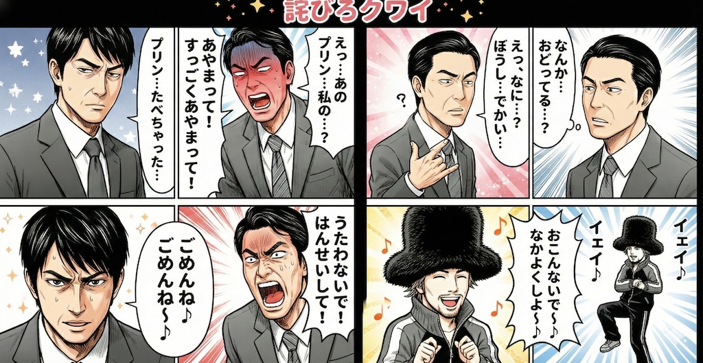 【ボツ供養】詫びろクワイ（初稿）