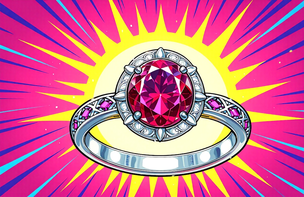 6.「る」→「ルビー」鴨黎瑠