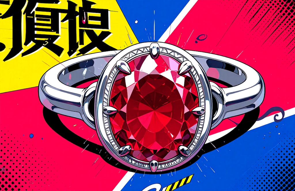 6.「る」→「ルビー」鴨黎瑠