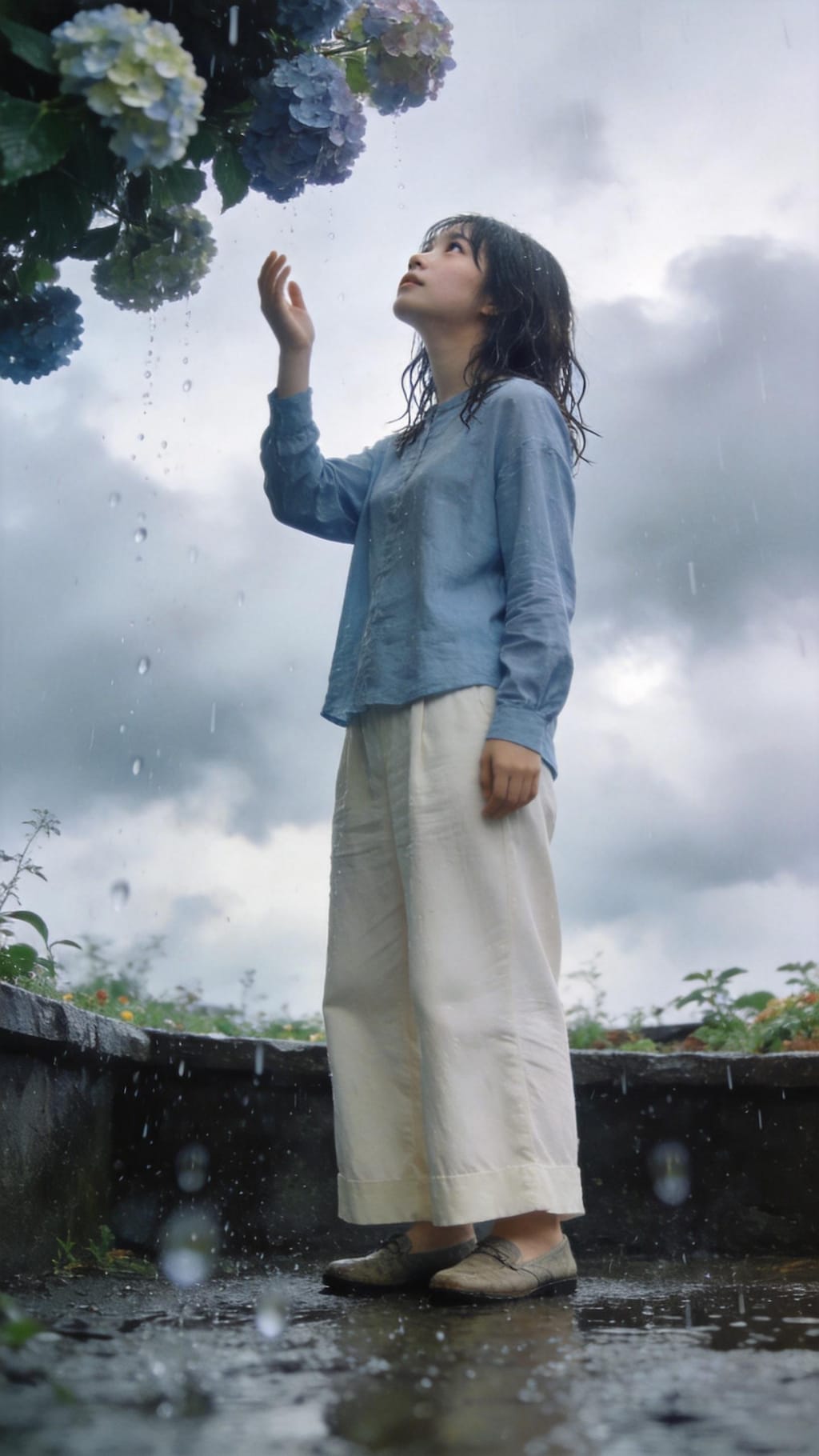Prayer Hung Beneath the Rain