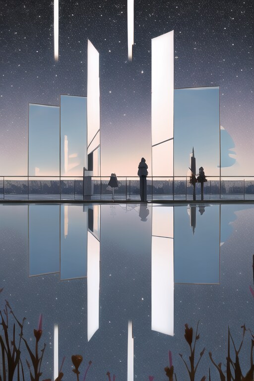 夜空の隙間