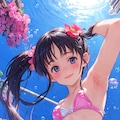 水中少女4 5枚目