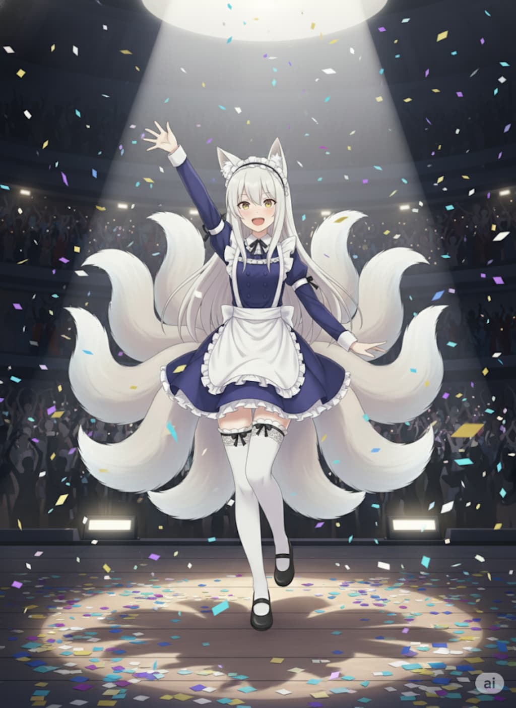 【九尾の久遠】新メイド服（ミニver)