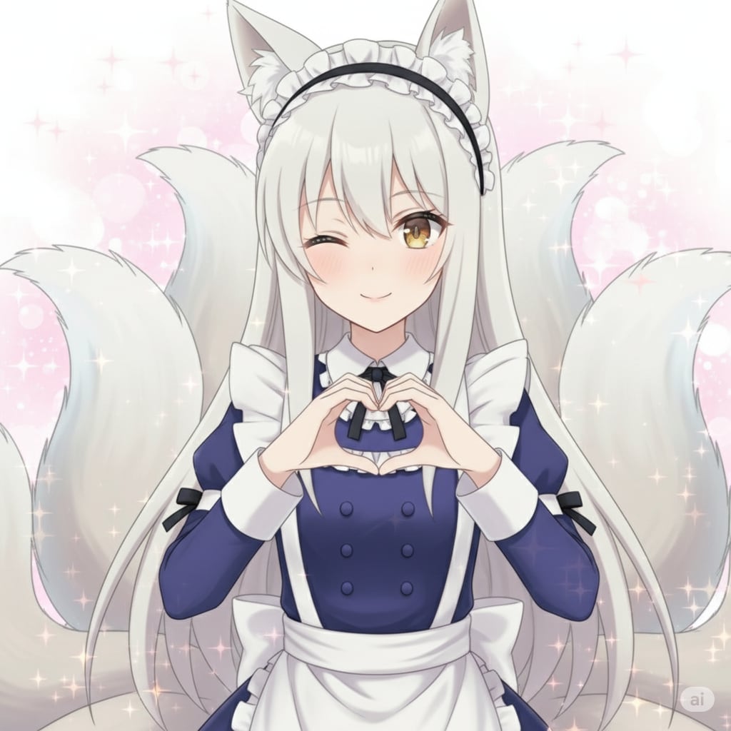 【九尾の久遠】新メイド服（ミニver)