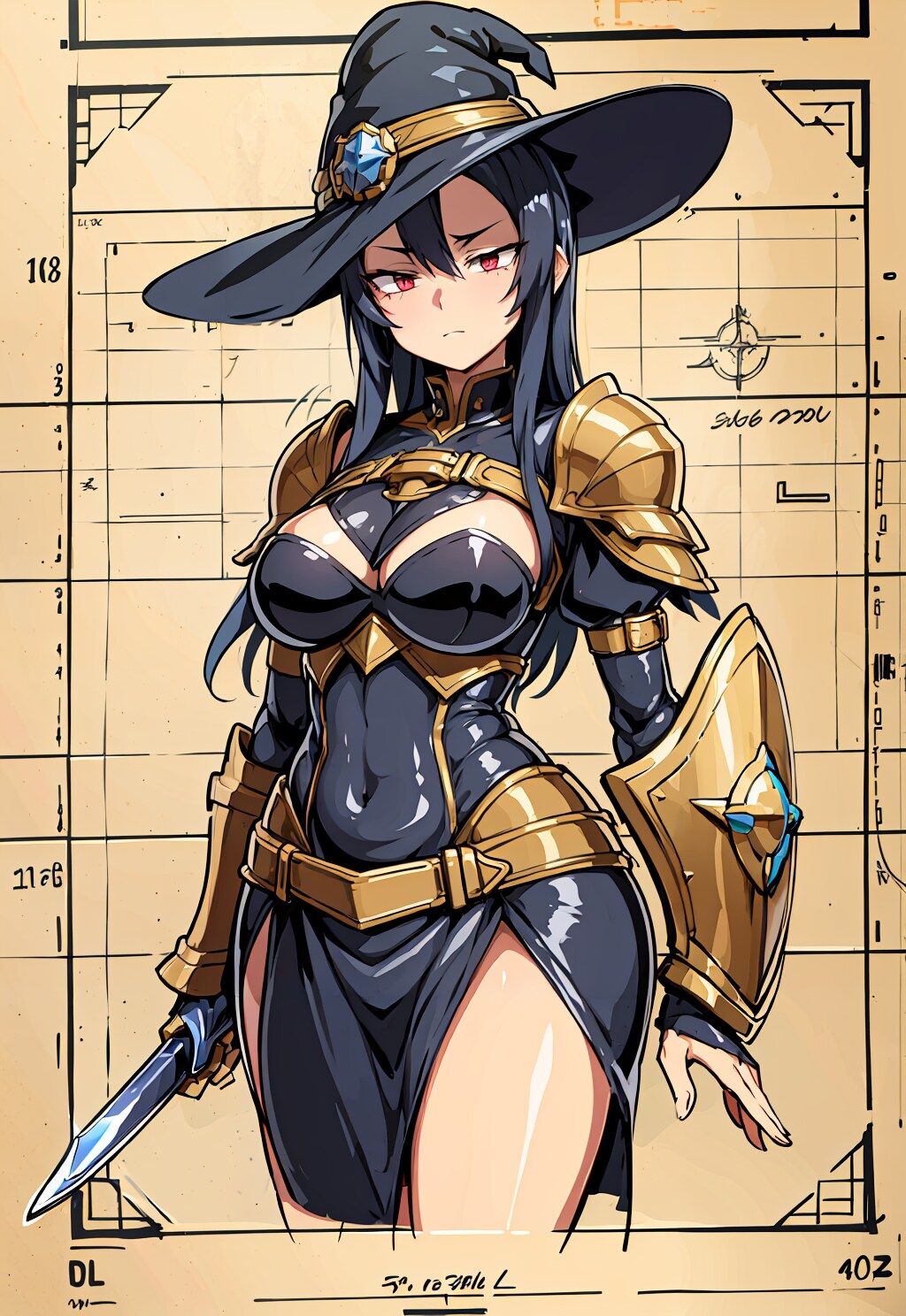 女の子設定画風