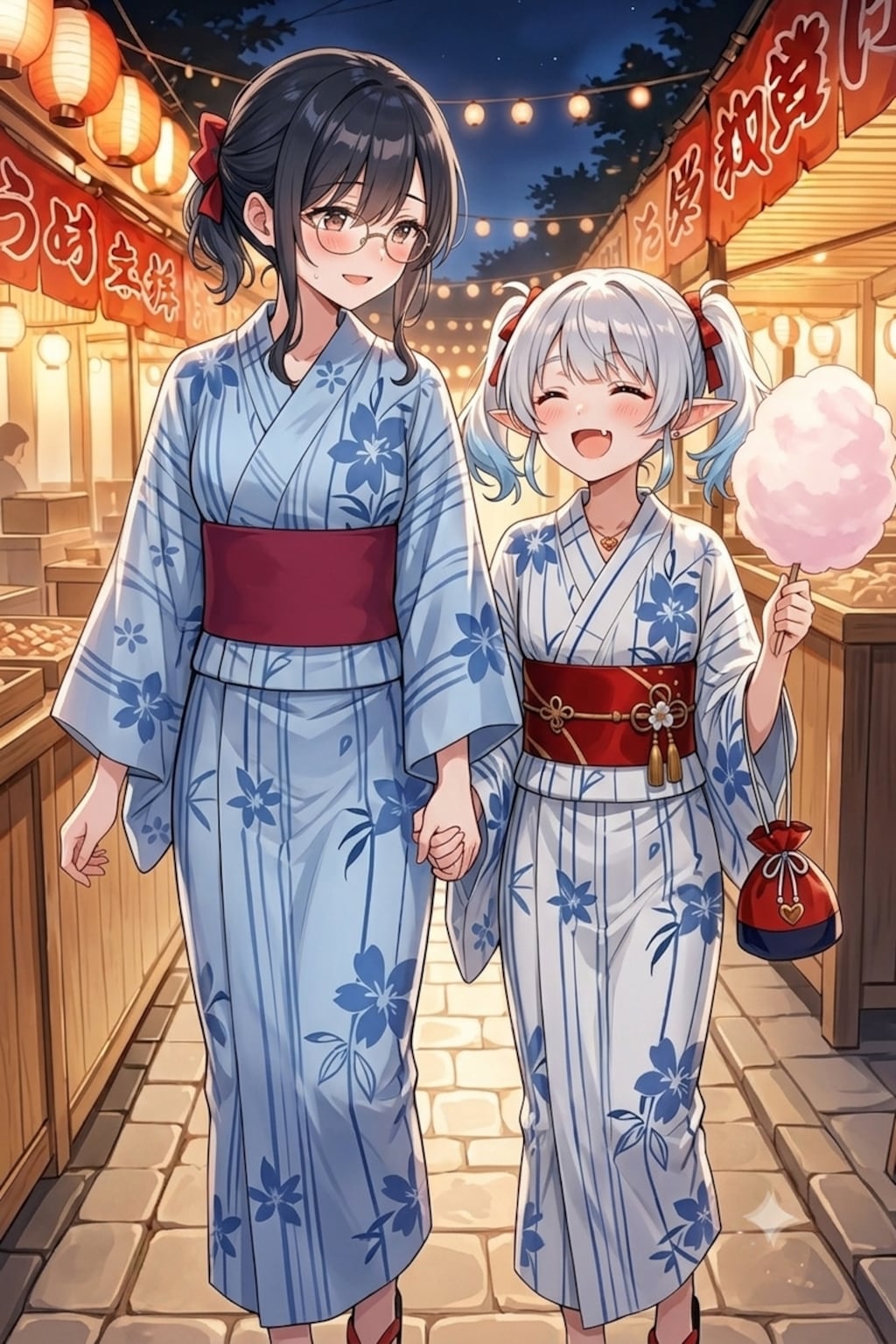 【FA御礼】シロネちゃんとお祭デート💕