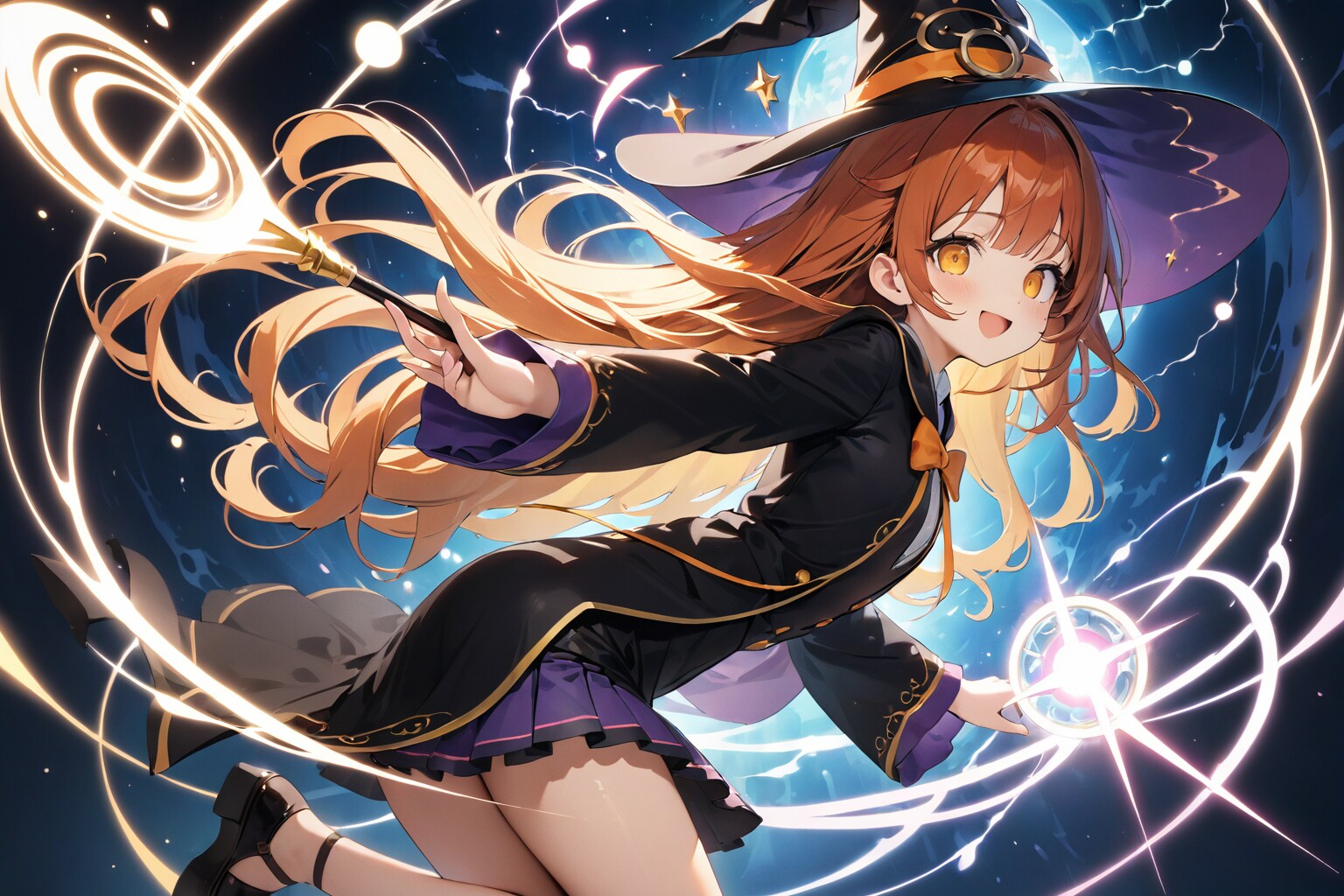 うちの赤髪(眼鏡)魔女さん