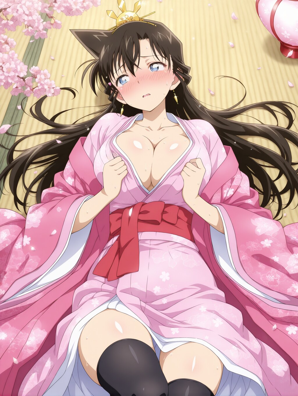 桃の節句！4コマ漫画！