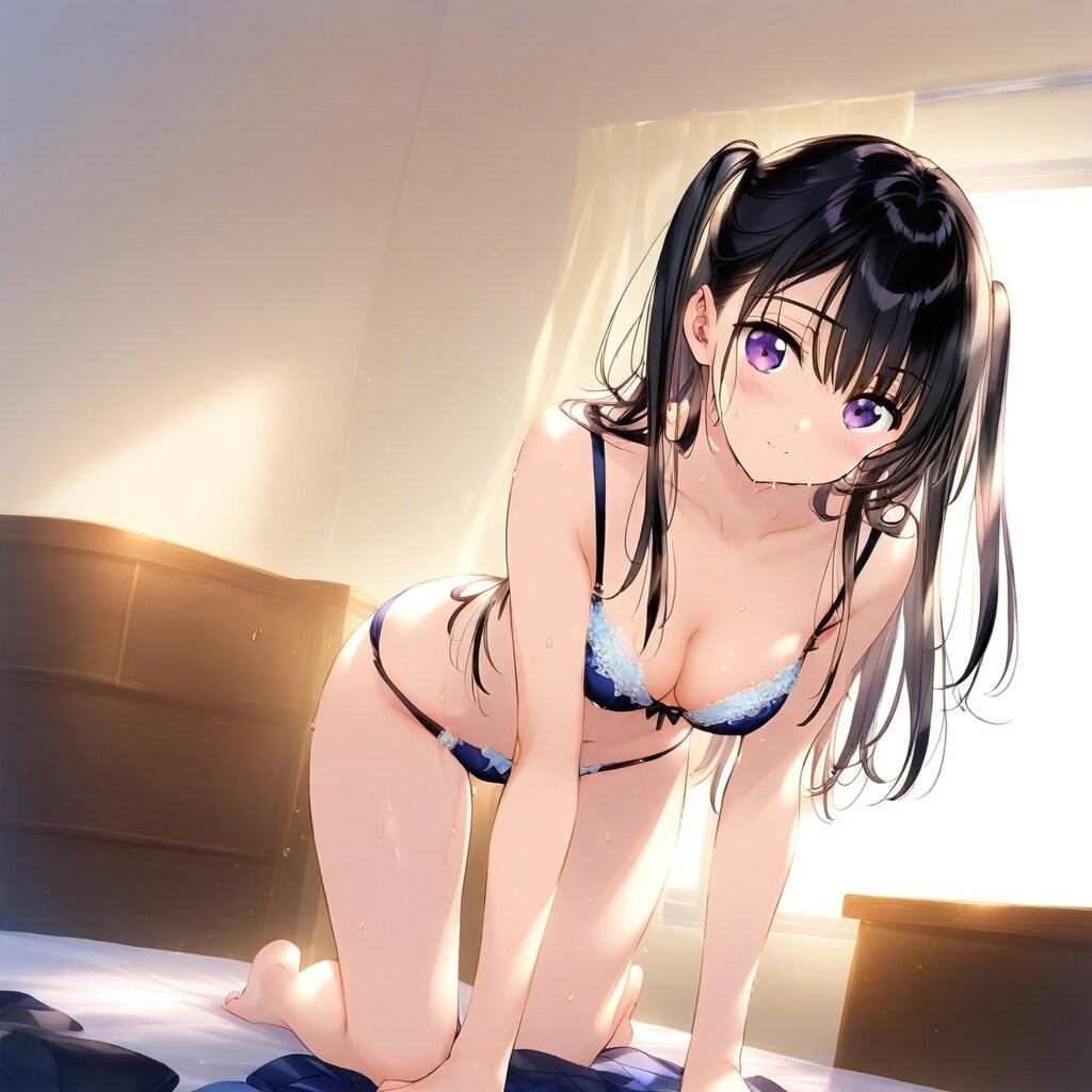 凛ちゃんの髪型事情（ツーサイドアップ）