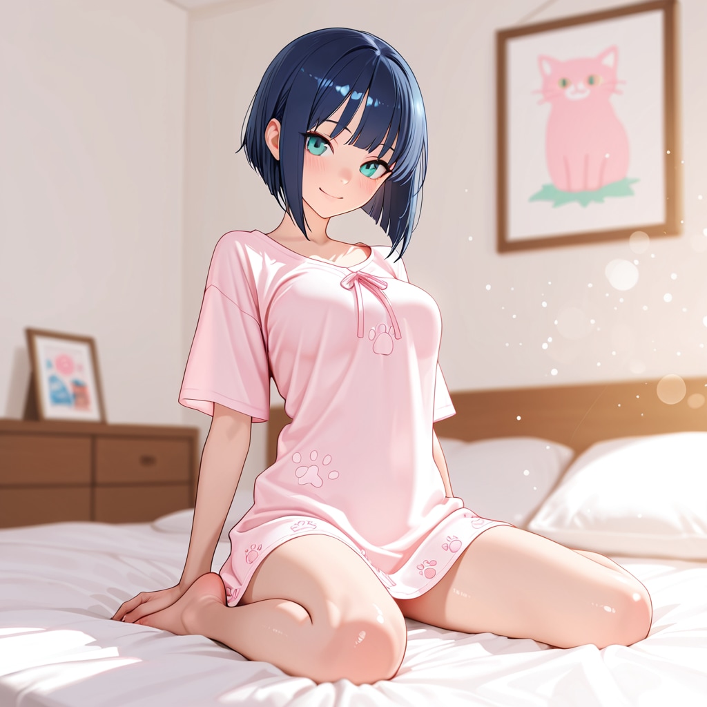 部屋着セレクション【蒼（あおい）】。
