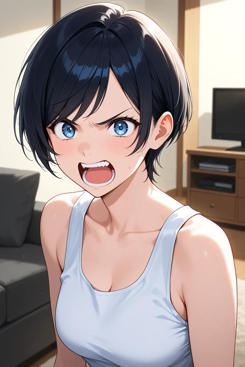 喧嘩する