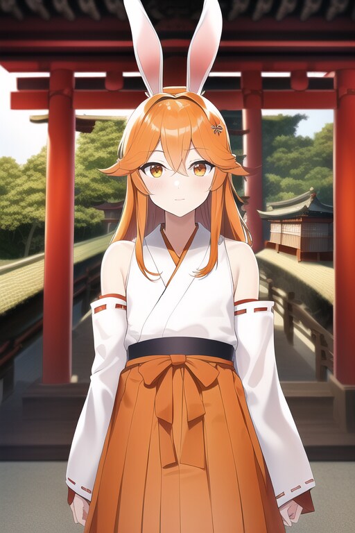 オレンジいうさぎ男の娘