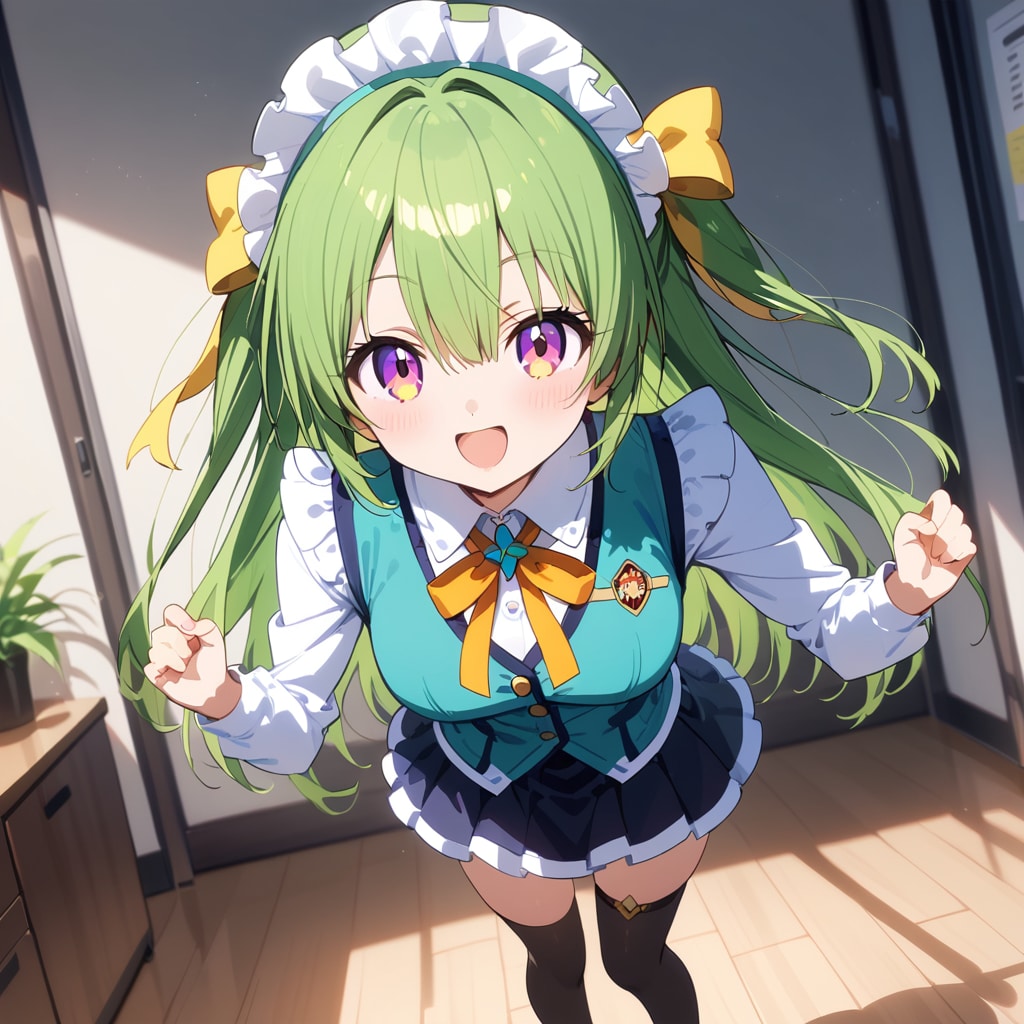 緑髪の少女(没作品)